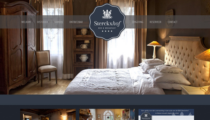 30个酒店网站布局设计灵感