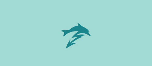 标志设计元素运用实例：海豚