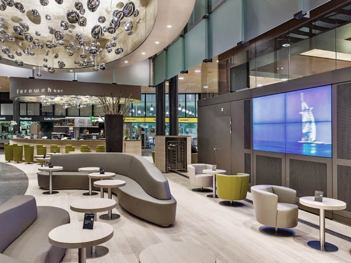 苏黎世机场Fernweh咖啡酒吧空间设计