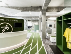 Onefootball足球主题办公室设计