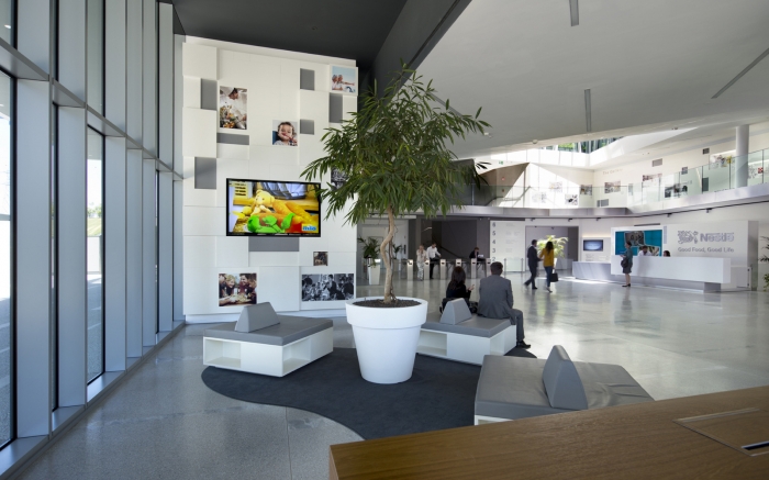 Nestle雀巢米兰总部办公空间设计