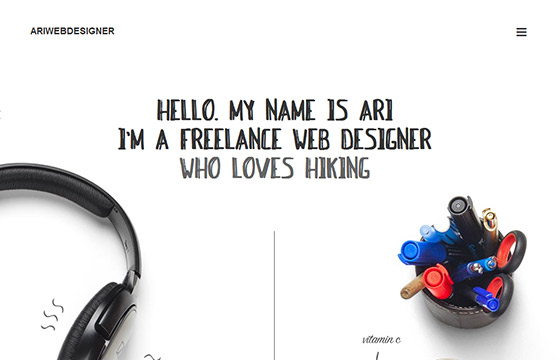 55个精美创意单页面网站设计