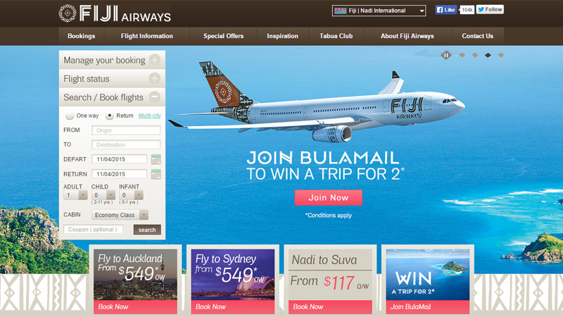Fiji Airways 斐濟航空