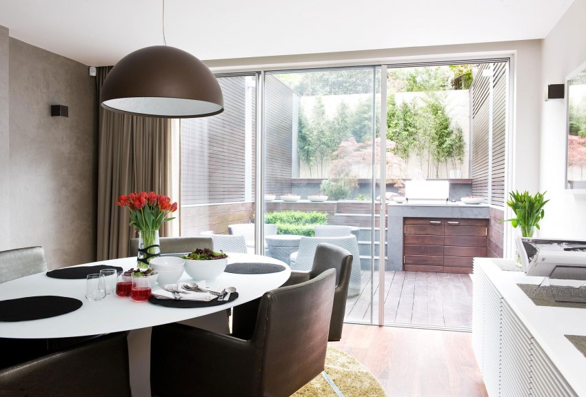 超美小庭院:伦敦Belgravia优雅精致的私人住宅设计