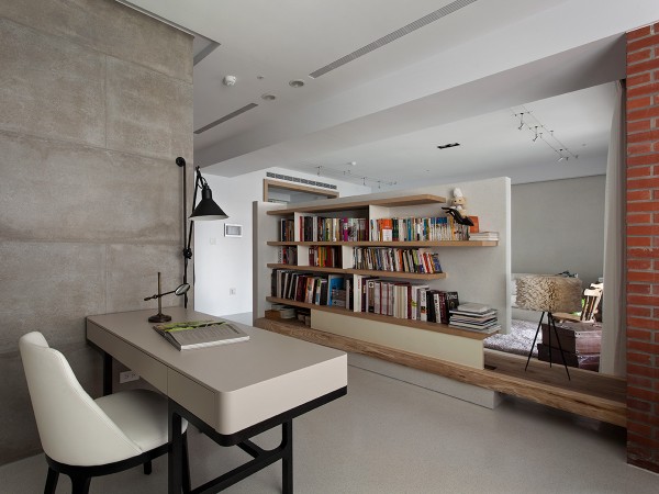 现代与经典混搭:台中165平米简约公寓设计