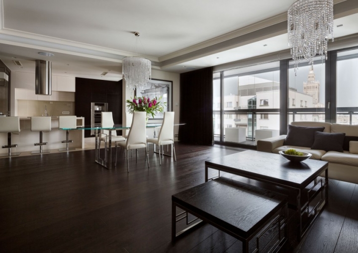 华沙150平大气优雅的公寓设计