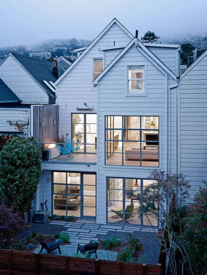 旧金山舒适温馨的维多利亚式住宅设计