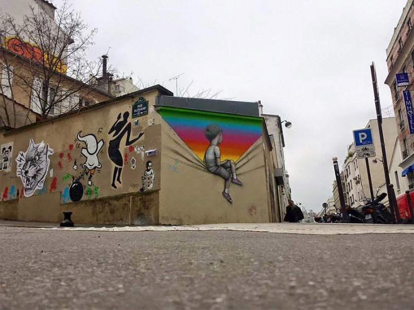 梦中漫步(Walking on a Dream):Seth Globepainter街头涂鸦艺术