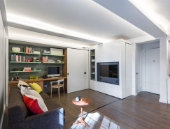 精妙的空间利用:纽约36平方米小公寓设计