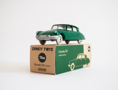 Dinky汽車模型玩具包裝設計