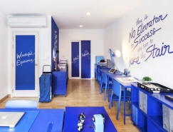 炫酷的色彩搭配:曼谷Apos2办公空间设计