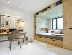 巧妙的收納和空間利用：14歲女孩臥室設計