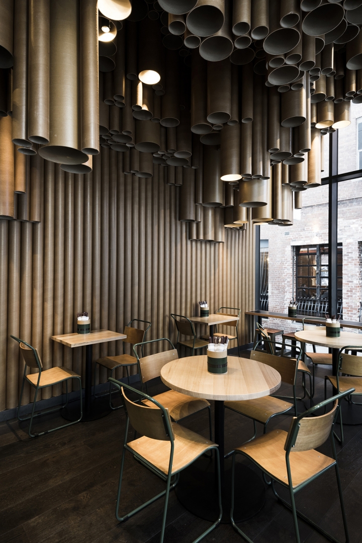 Grill'd Flinders Lane餐厅空间设计