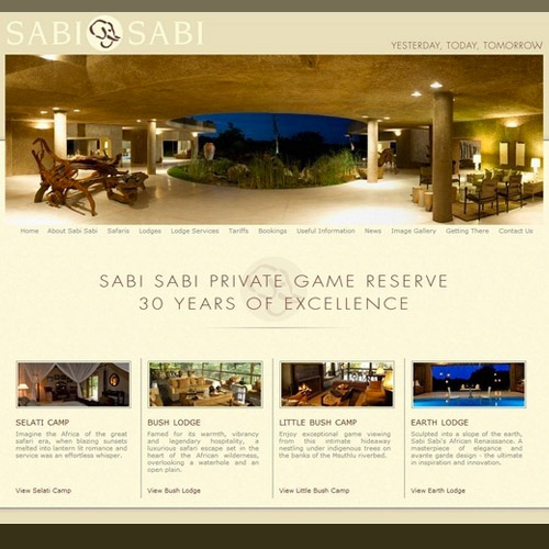 30个国外酒店度假村网站设计