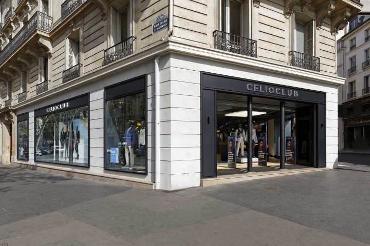 服装品牌CELIOCLUB巴黎旗舰店设计
