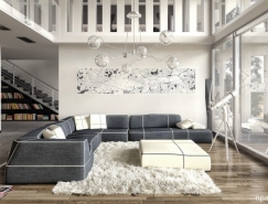 简约而不简单的现代豪宅设计