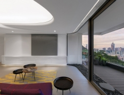 香港未來派風格複式住宅設計