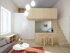 5个超小空间的微型公寓设计