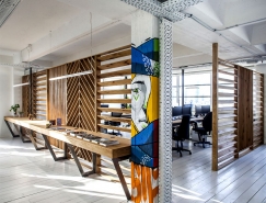 涂鸦的墙壁和个性的艺术造型:Dynamic办公空间设计