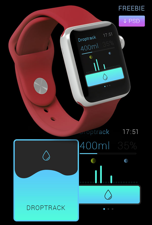 33个苹果手表App应用UI设计欣赏