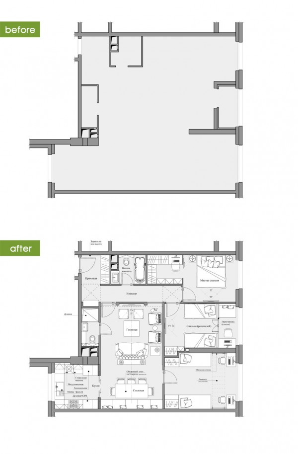 2个普罗旺斯风格公寓设计