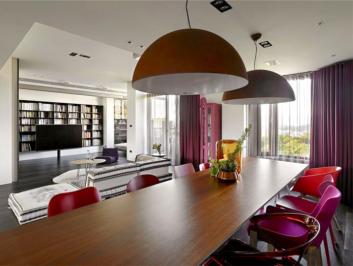 工业风格元素的台湾现代公寓设计