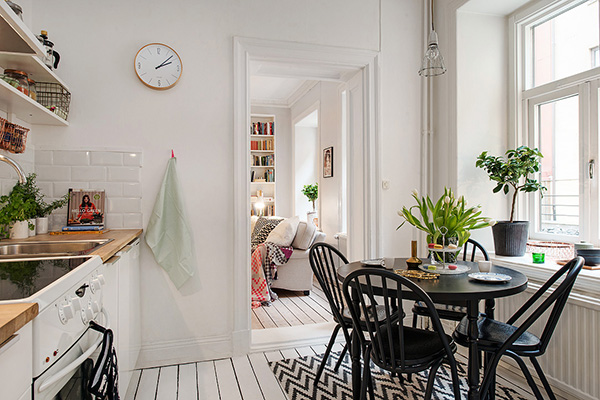 瑞典哥德堡53平米北欧风小公寓设计