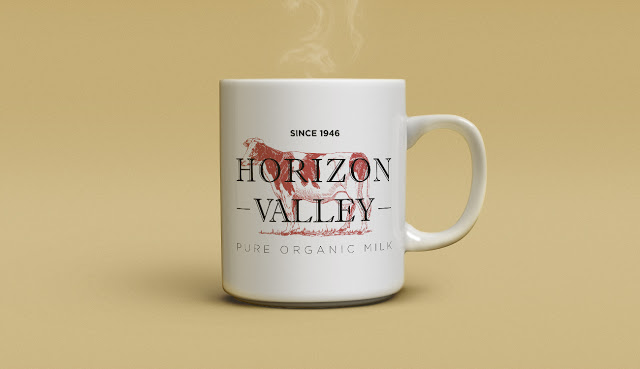 Horizon Valley牛奶包装设计
