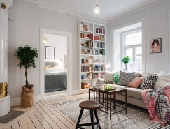 瑞典哥德堡53平米北欧风小公寓设计