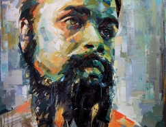 Joshua Miels人物肖像油画作品