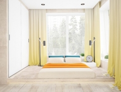 迷人的色彩搭配:4套优雅公寓装修设计