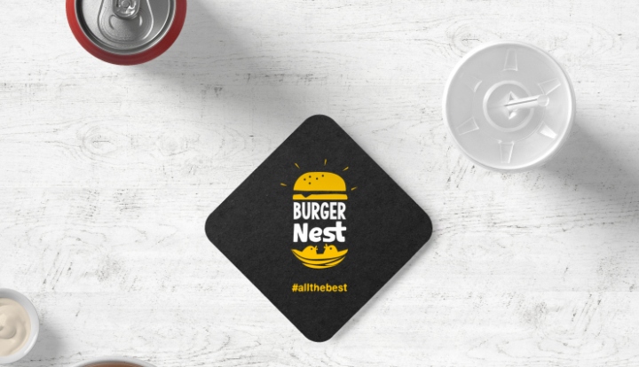 希腊Burger Nest汉堡餐厅品牌设计