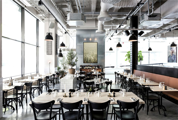 斯德哥尔摩极简北欧风格餐厅设计