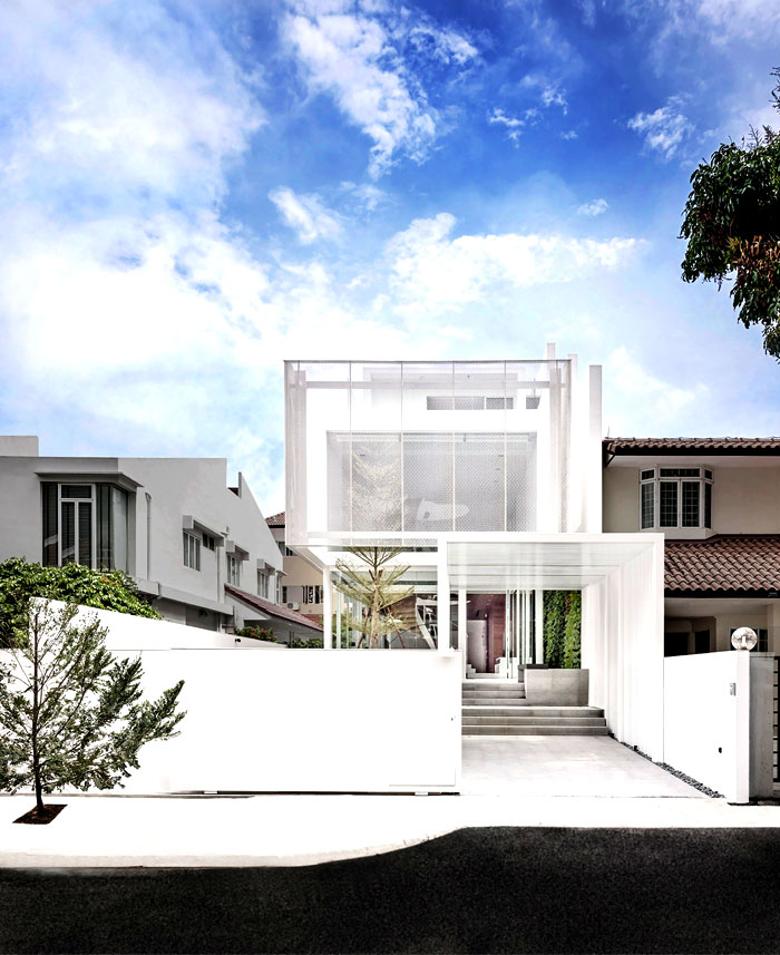 新加坡Greja透亮的玻璃别墅