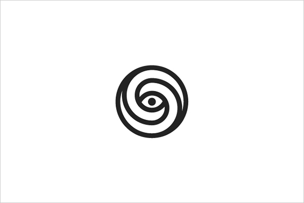 Angelo Vito重叠和扁平化效果logo设计