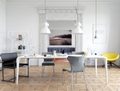 斯堪的纳维亚风格餐厅设计欣赏