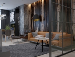 2个简约时尚的现代公寓设计