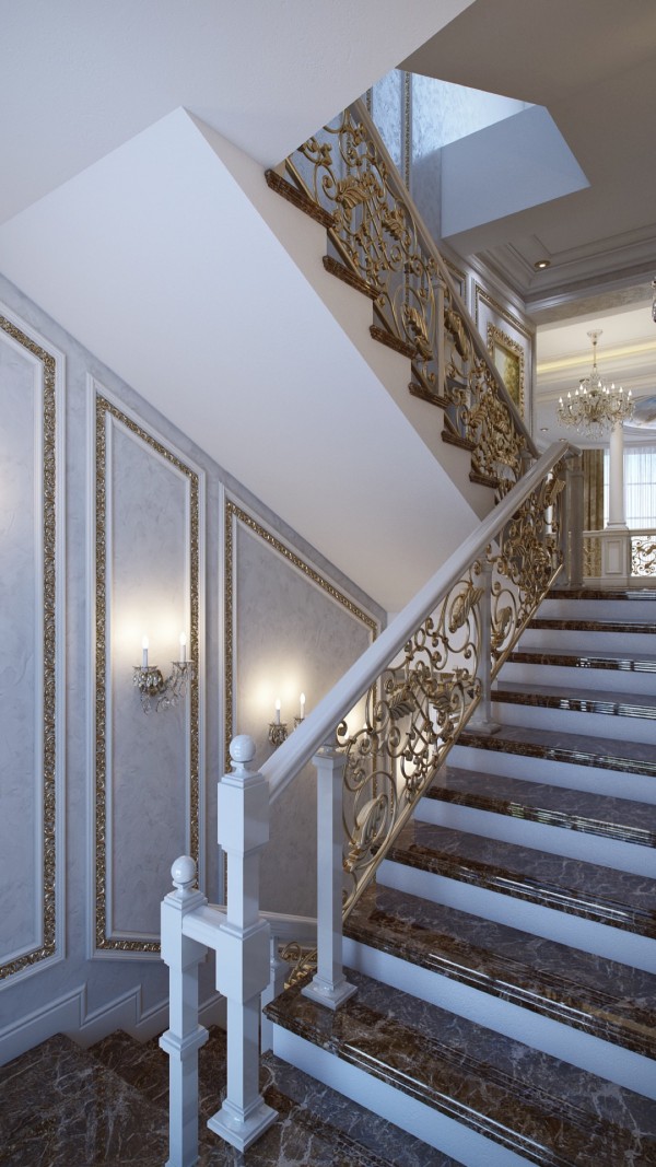 5个法国古典奢华宫廷风格住宅设计
