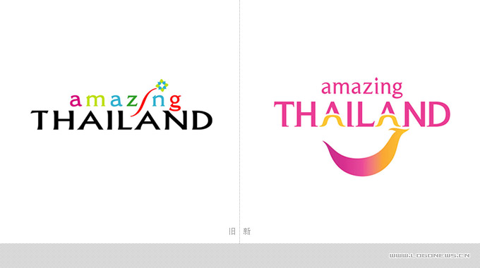 泰國推出全新的旅遊品牌LOGO