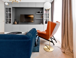 立陶宛优雅精致的现代公寓设计