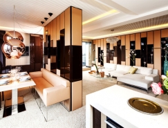 柔和的色彩和时尚的装饰细节:保加利亚现代公寓设计