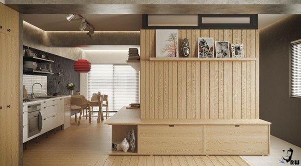 5个漂亮的现代小公寓设计