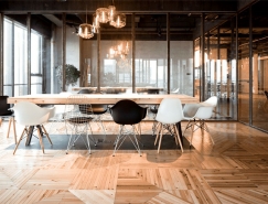 数字营销网络LEO上海总部开放式办公空间设计