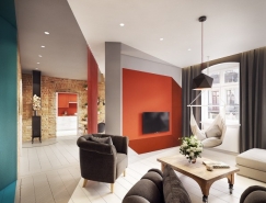 多彩别致的公寓装修设计