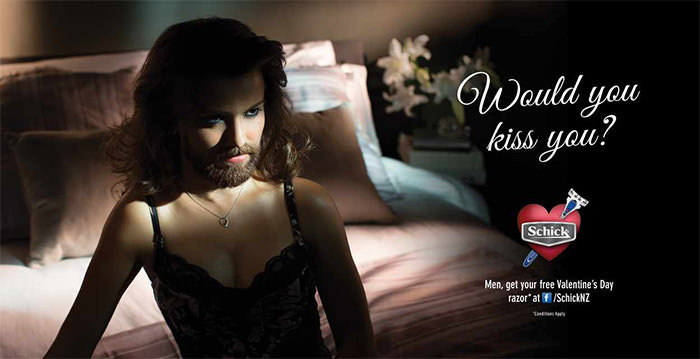 20个情人节创意广告设计
