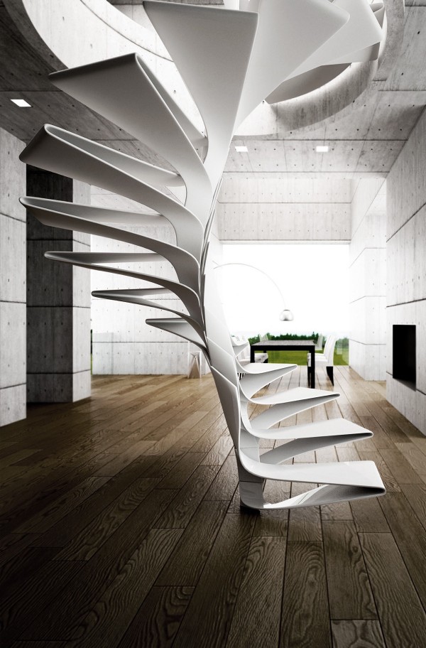 25个独特的创意家居楼梯设计