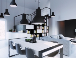 融合經典和超現代風格的家居餐廳裝修設計
