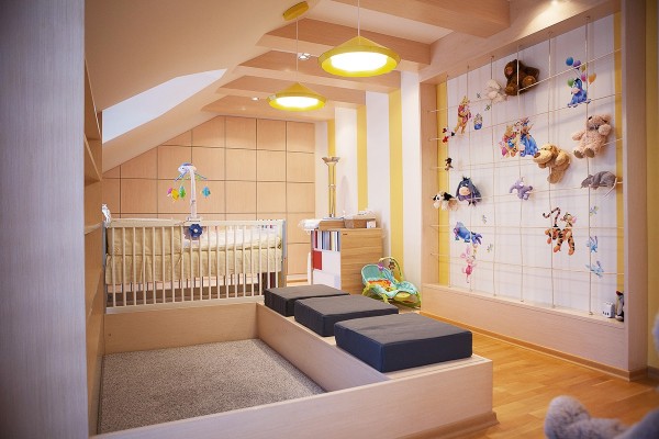 儿童房墙面装饰设计案例欣赏