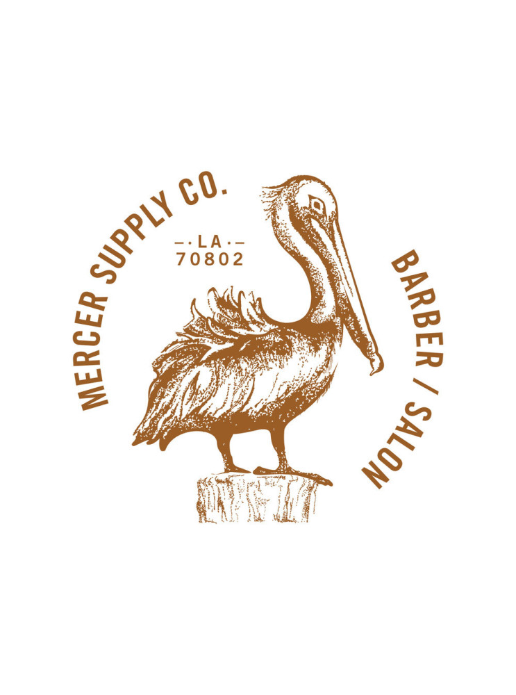 Mercer Supply Co.理发店品牌形象设计