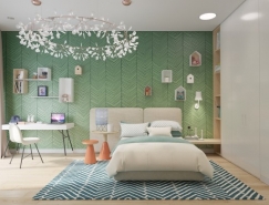 儿童房墙面装饰设计案例欣赏